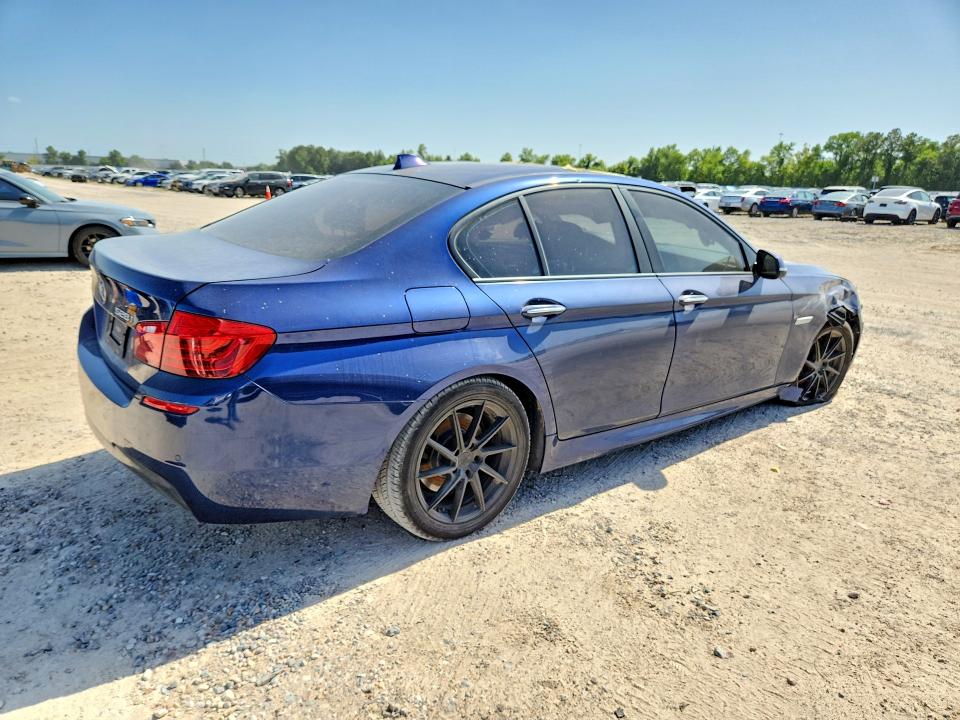 2016 BMW 5er VIN WBA5A5C58GG351289 COPART salvage auction — FRONT END, Tx - Certificate Of Title, sold $1,500 on 2026-08-11 (photo 3)