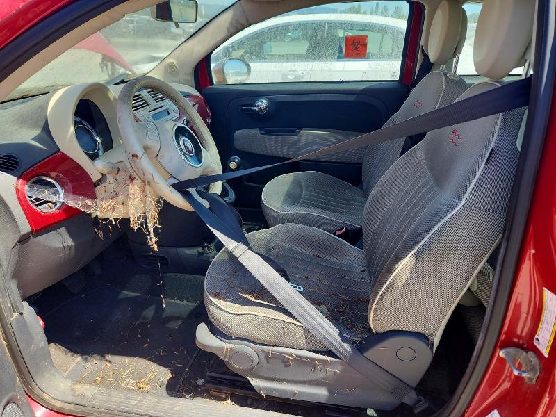 2012 Fiat 500 VIN 3C3CFFCR1CT117946 COPART salvage auction — SIDE, Co - Certificate Of Title, sold $200 on 2026-08-04 (photo 7)