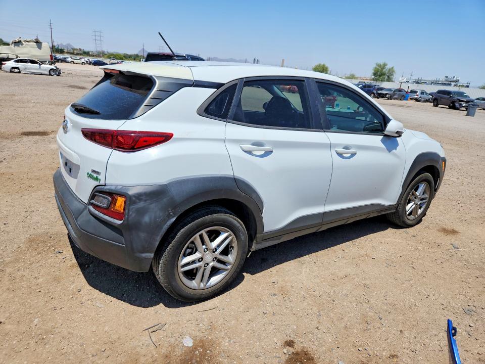 2019 Hyundai Kona VIN KM8K1CAA1KU262504 COPART salvage auction — MINOR DENT/SCRATCHES, Az - Cert Of Title - Salvage, sold $800 on 2026-07-17 (photo 3)