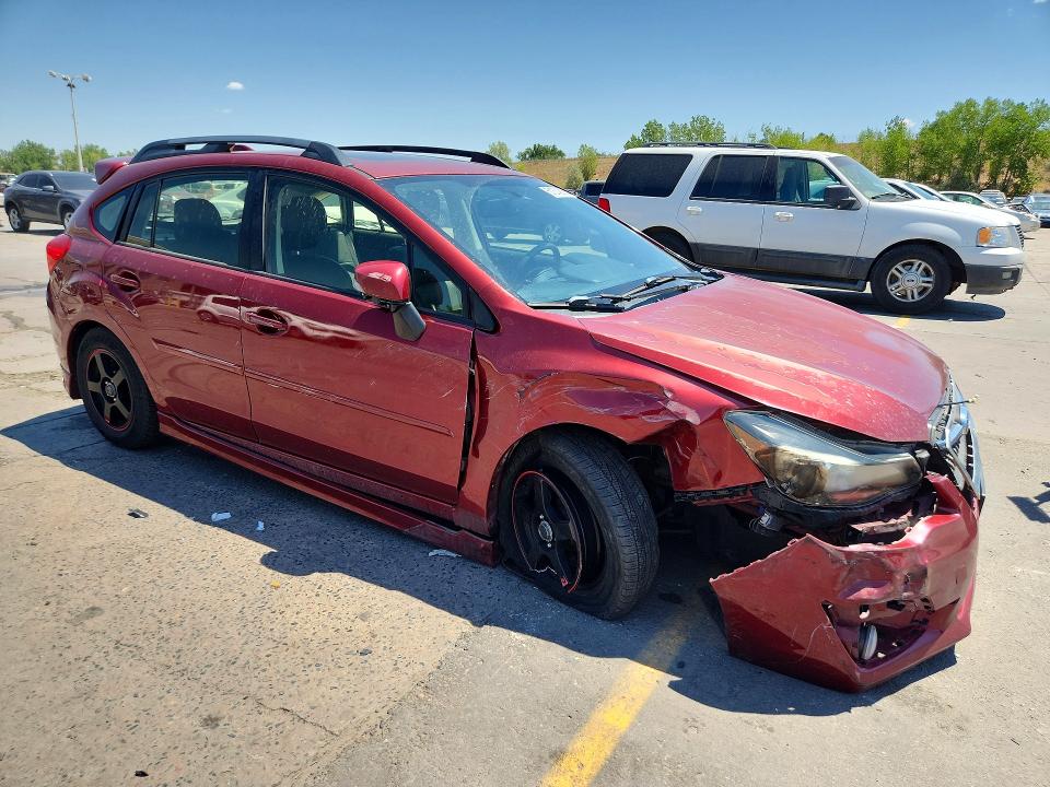 2016 Subaru Impreza VIN JF1GPAY68G8238950 COPART salvage auction — FRONT END, CO - CERT OF TITLE-REBUILT SALVAGE, sold $1,750 on 2026-08-19 (photo 4)