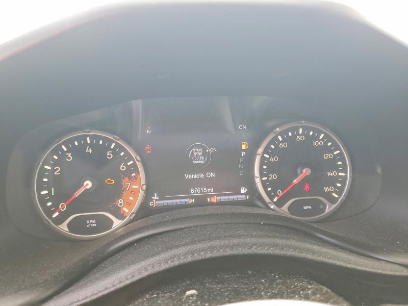 2017 Jeep Renegade VIN ZACCJBCB6HPG55269 COPART salvage auction — FRONT END, Al - Cert Of Title-Salvage Title, sold $1,850 on 2026-08-17 (photo 9)