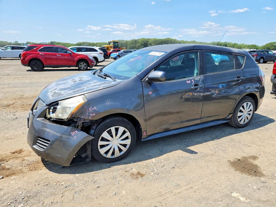 2010 Pontiac Vibe VIN 5Y2SP6E80AZ413457 COPART salvage auction — FRONT END, MA - CERT OF TITLE-RECONSTRCTD COLL, sold $475 on 2026-07-29 (photo 1)