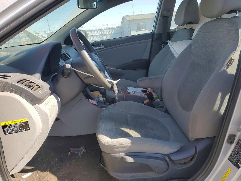 2017 Hyundai Accent VIN KMHCT4AE3HU311802 COPART salvage auction — FRONT END, Wa - Vehicle Cert Of Ownership-Titl, sold $650 on 2026-07-08 (photo 7)