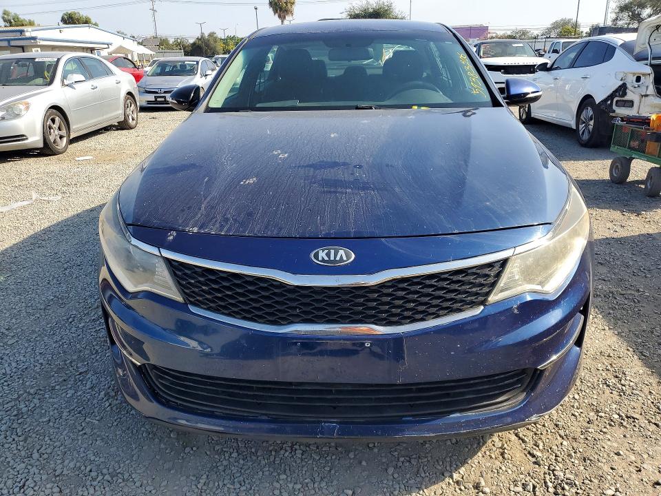 2017 Kia Optima VIN 5XXGT4L3XHG174946 COPART salvage auction — SIDE, Ca - Salvage Certificate, sold $900 on 2026-07-24 (photo 5)