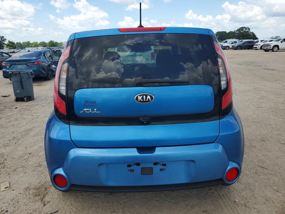 2015 Kia Soul VIN KNDJP3A52F7219912 COPART salvage auction — MECHANICAL, AL - CERTIFICATE OF TITLE, sold $550 on 2026-07-23 (photo 6)