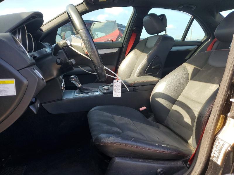 2013 Mercedes-benz C class VIN WDDGF4HB5DA797538 COPART salvage auction — WATER/FLOOD, Fl - Certificate Of Title, sold $375 on 2026-07-31 (photo 7)