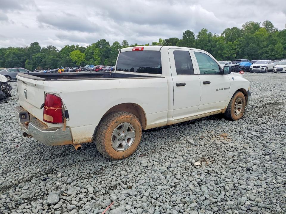 2012 Dodge Ram VIN 1C6RD6FKXCS299021 COPART salvage auction — REAR END, NC - DEALER ONLY CLEAN TITLE, sold $400 on 2026-10-13 (photo 3)