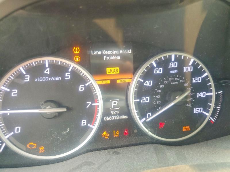 2016 Acura Rdx VIN 5J8TB4H76GL000465 COPART salvage auction — NORMAL WEAR, NY - CERTIFICATE OF TITLE, sold $5,300 on 2026-07-27 (photo 9)