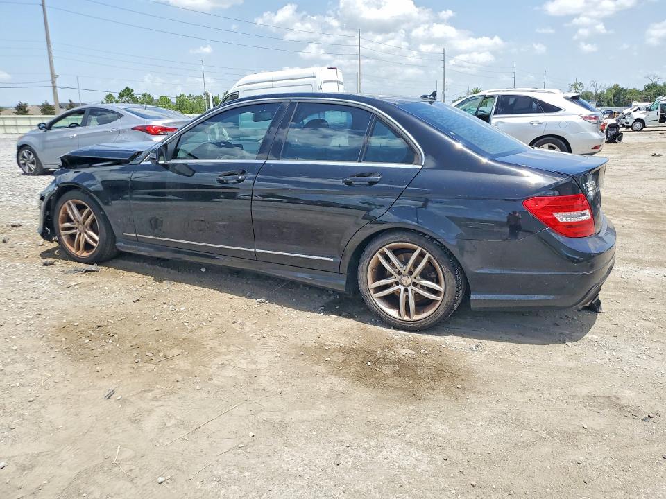 2013 Mercedes-benz VIN WDDGF4HB4DR271032 COPART salvage auction — FRONT END, Fl - Cert Of Title Slvg Rebuildable, sold $550 on 2026-08-07 (photo 2)