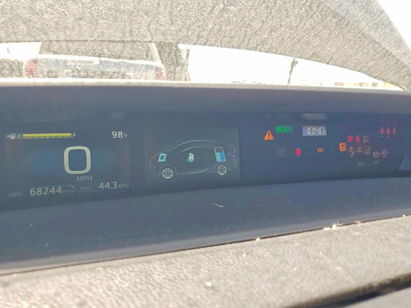 2022 Toyota Prius VIN JTDKAMFU7N3178551 COPART salvage auction — FRONT END, Ca - Salvage Certificate, sold $3,750 on 2026-07-28 (photo 9)
