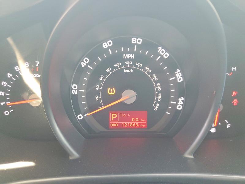 2011 Kia Sportage VIN KNDPB3A2XB7036511 COPART salvage auction — FRONT END, Ca - Salvage Certificate, sold $1,500 on 2026-07-27 (photo 9)