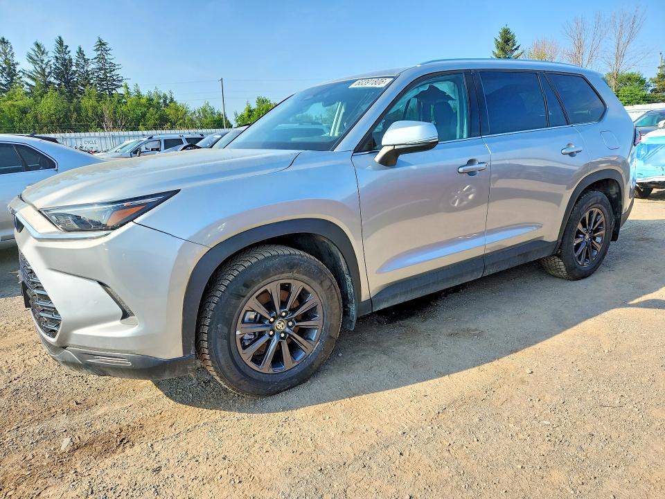2026 Toyota Highlander VIN 5TDACAB55TS070900 COPART salvage auction — FRONT END, On - Permit No Brand - Unfit (P), sold $38,750 on 2026-07-16 (photo 1)