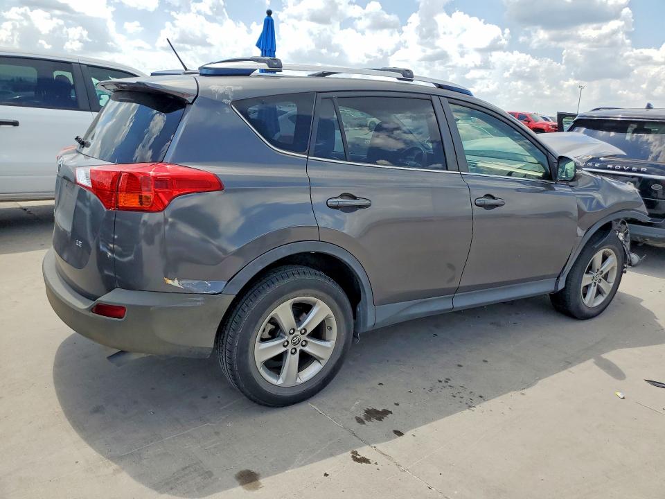 2015 Toyota VIN JTMWFREV2FJ031853 COPART salvage auction — FRONT END, TX - SALVAGE VEHICLE TITLE, sold $4,650 on 2026-07-30 (photo 3)