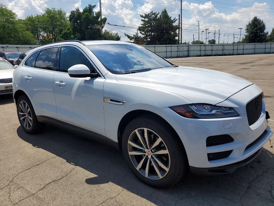 2017 Jaguar F-pace VIN SADCK2BV0HA496455 COPART salvage auction — FRONT END, Oh - Cert Of Title-Salvage, sold $3,000 on 2026-07-17 (photo 4)