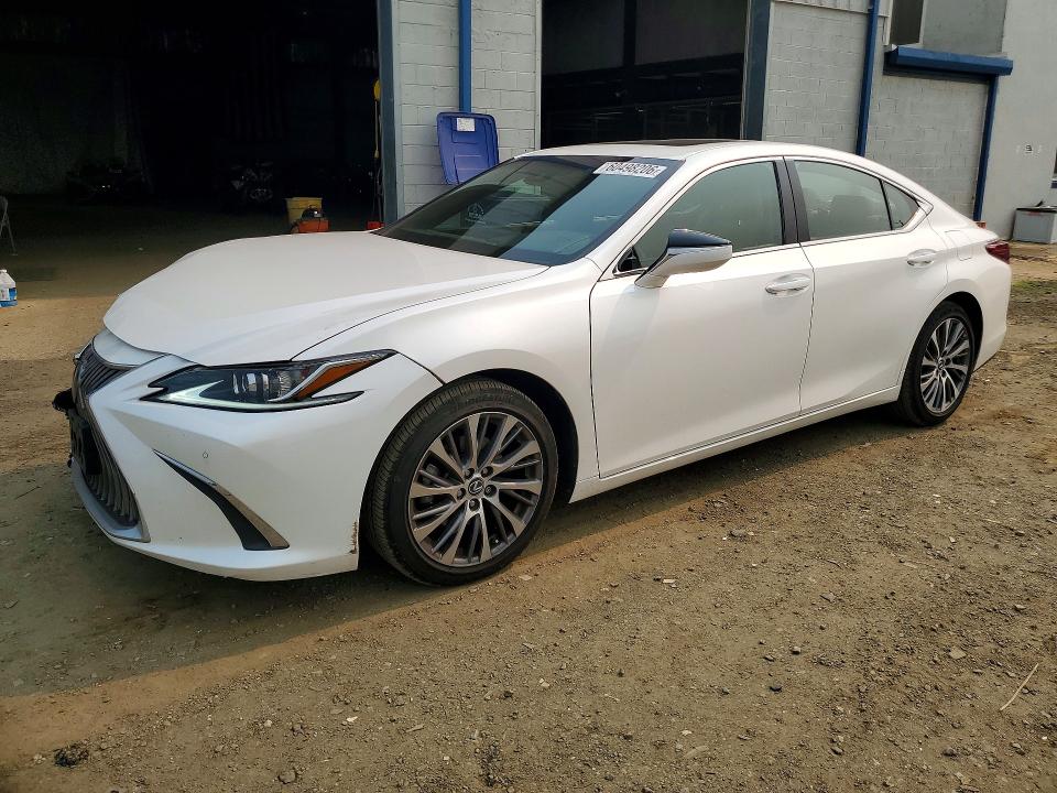 2020 Lexus Es 350 VIN 58ADZ1B1XLU076698 COPART salvage auction — FRONT END, Nj - Cert Of Title-Salvage, sold $7,000 on 2026-07-27 (photo 1)
