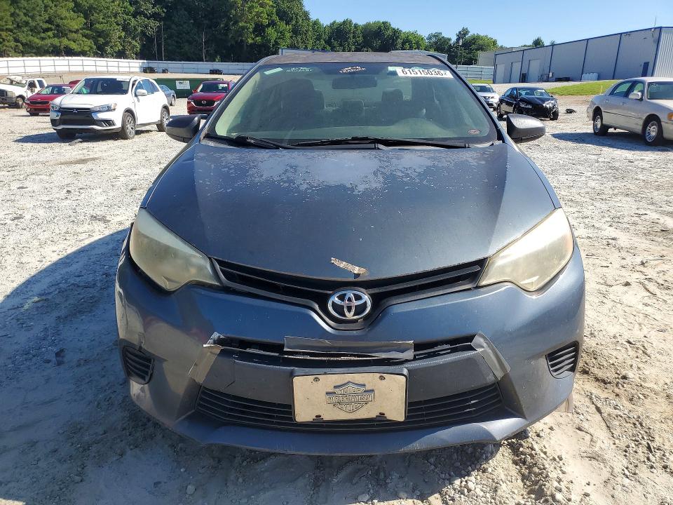 2014 Toyota Corolla VIN 5YFBURHEXEP072080 COPART salvage auction — FRONT END, Ga - Certificate Of Title, sold $300 on 2026-07-29 (photo 5)