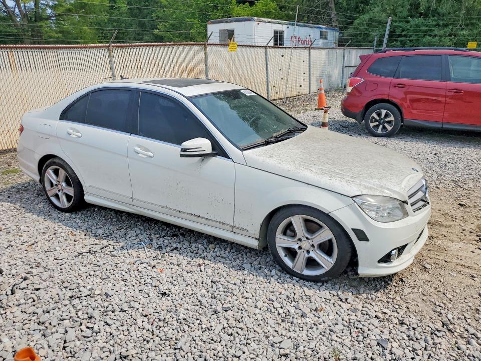 2010 Mercedes-benz C-klasse VIN WDDGF8BB4AR106206 COPART salvage auction — MECHANICAL, OH - CERTIFICATE OF TITLE, sold $375 on 2026-07-29 (photo 4)