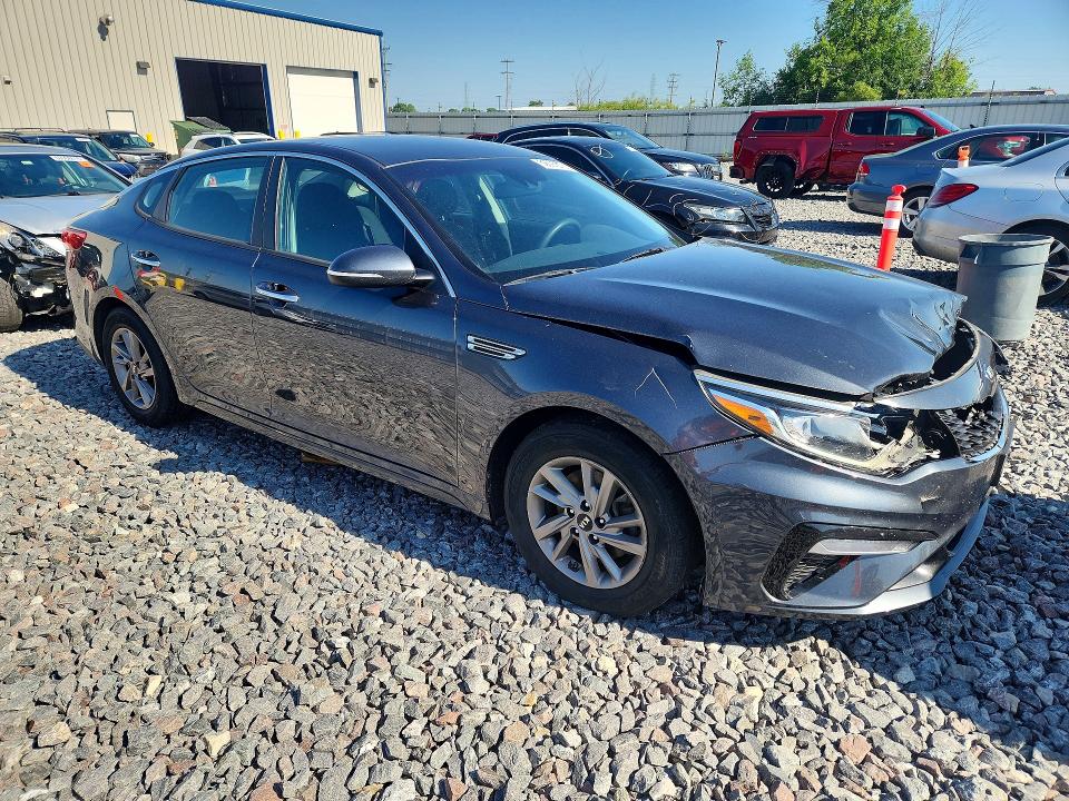2020 Kia Optima VIN 5XXGT4L37LG395638 COPART salvage auction — FRONT END, Wi - Cert Of Title-Salvage Vehicle, sold $1,600 on 2026-07-20 (photo 4)