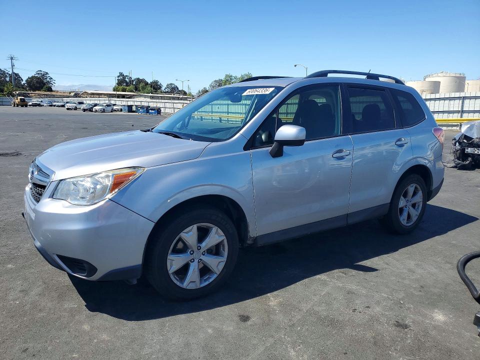 2015 Subaru Forester VIN JF2SJAGC5FH810540 COPART salvage auction — FRONT END, Salvage Title, sold $2,250 on 2026-07-27 (photo 1)