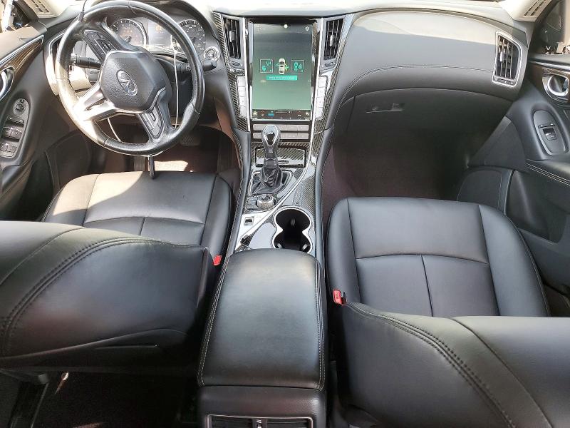 2018 Infiniti Q50 VIN JN1EV7AR7JM441621 COPART salvage auction — REAR END, Salvage Title, sold $1,650 on 2026-07-22 (photo 8)