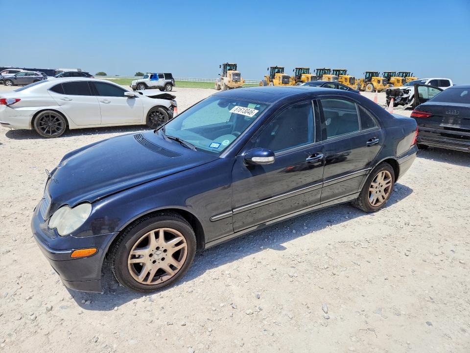 2003 Mercedes-benz C-klasse VIN WDBRF61J73A410131 COPART salvage auction — FRONT END, Tx - Salvage Vehicle Title, sold $225 on 2026-08-06 (photo 1)