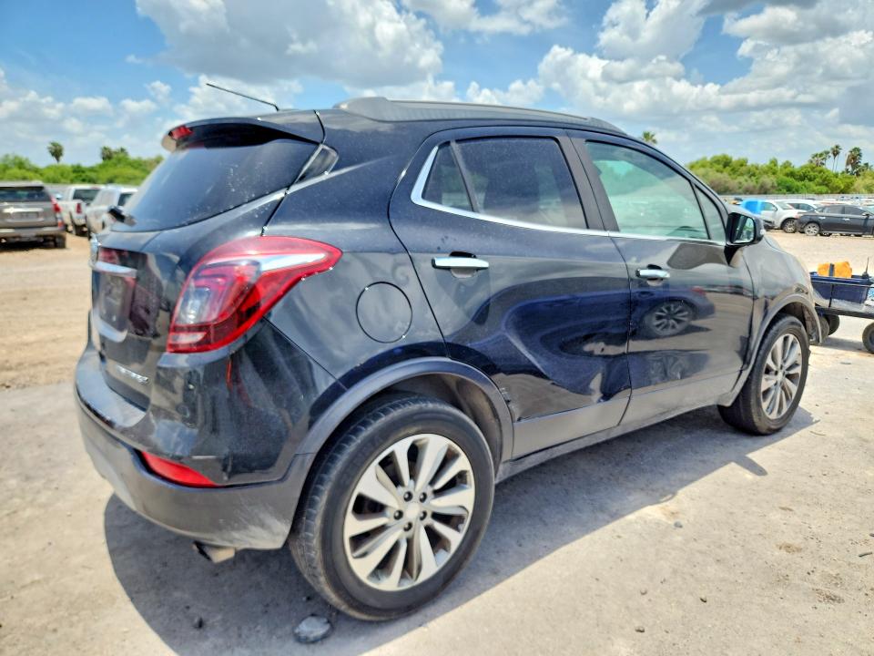 2017 Buick Encore VIN KL4CJASB2HB224086 COPART salvage auction — FRONT END, TX - CERTIFICATE OF TITLE, sold $3,000 on 2026-08-01 (photo 3)