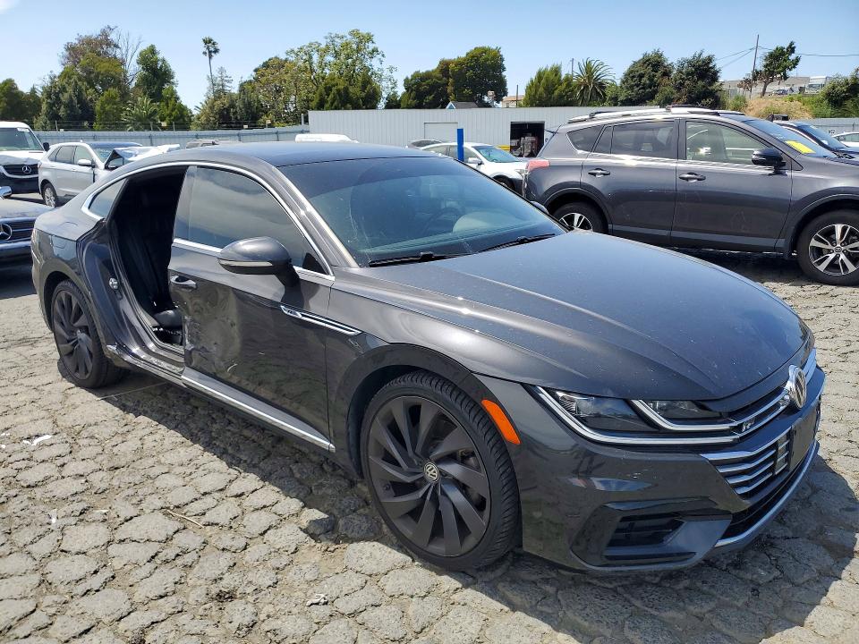 2019 Volkswagen Arteon VIN WVWSR7AN2KE021956 COPART salvage auction — SIDE, Ca - Salvage Certificate, sold $9,800 on 2026-08-21 (photo 4)