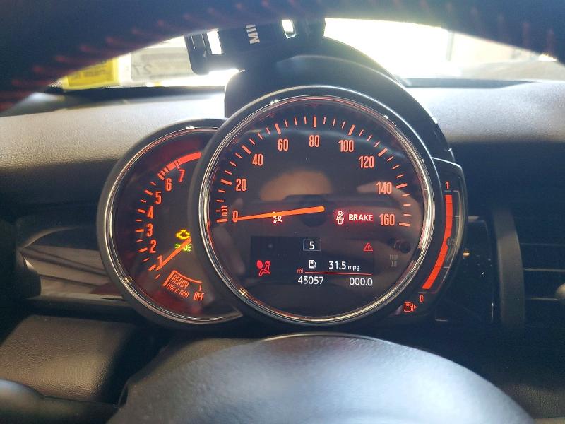 2019 Mini Cooper VIN WMWXP7C59K2C62651 COPART salvage auction — FRONT END, Ny - Mv-907A Salvage Certificate, sold $2,050 on 2026-08-05 (photo 9)