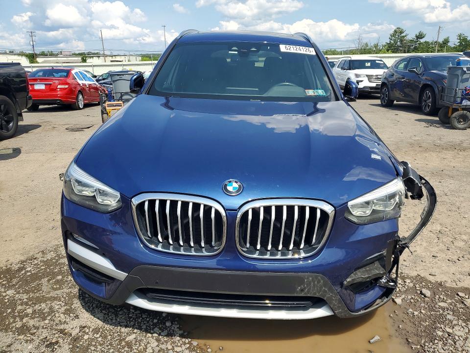 2019 BMW X3 VIN 5UXTR9C52KLD90813 COPART salvage auction — FRONT END, PA - CERT OF TITLE, sold $9,000 on 2026-08-02 (photo 5)
