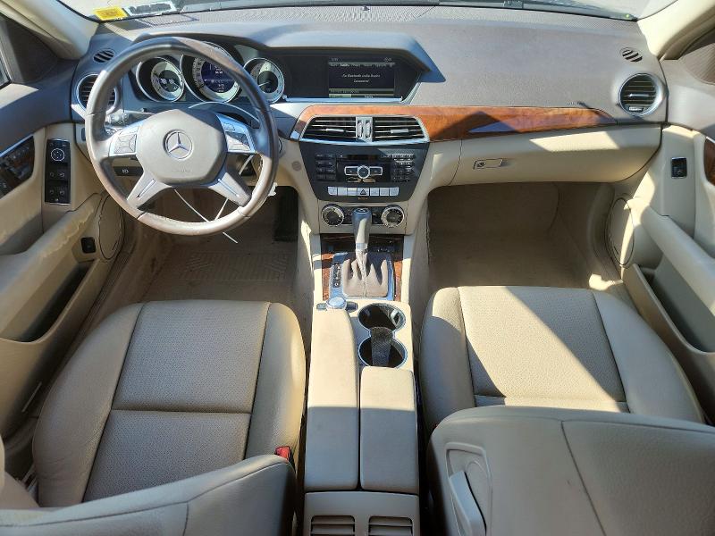2013 Mercedes-benz C-klasse VIN WDDGF8AB1DR244081 COPART salvage auction — FRONT END, Ny - Certificate Of Title, sold $1,250 on 2026-08-13 (photo 8)