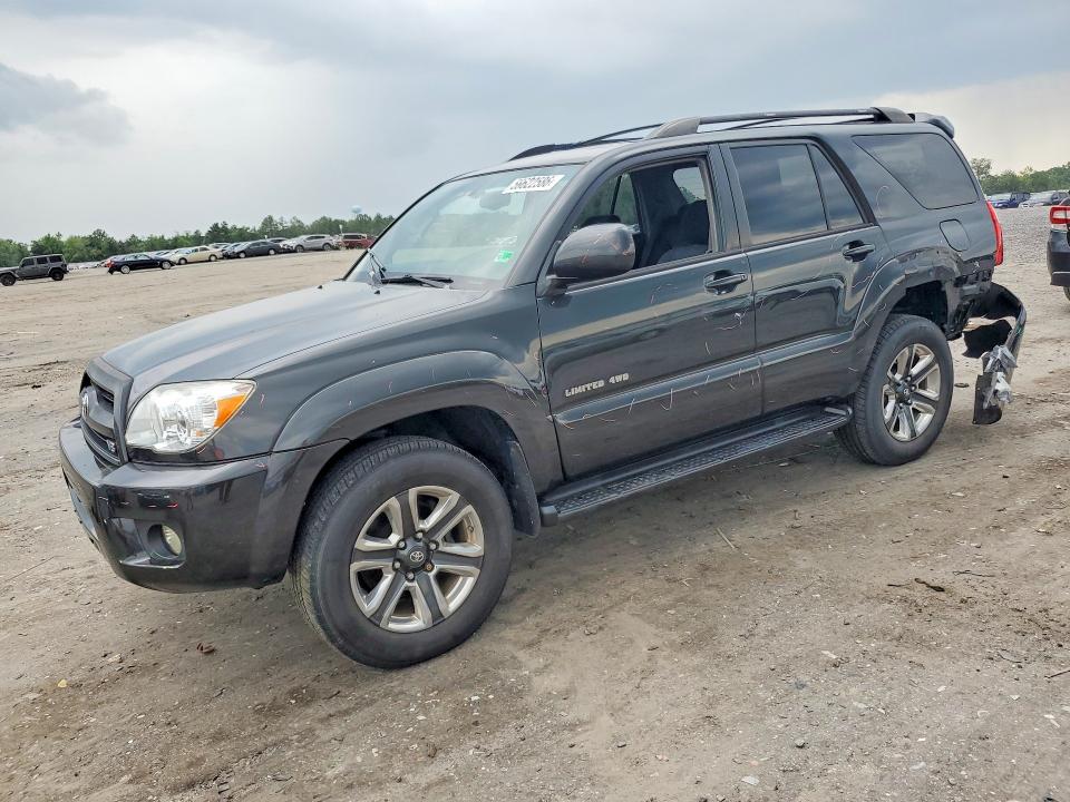 2006 Toyota 4runner VIN JTEBT17R660060492 COPART salvage auction — REAR END, Va - Cert Of Title - Salvage, sold $1,800 on 2026-07-29 (photo 1)