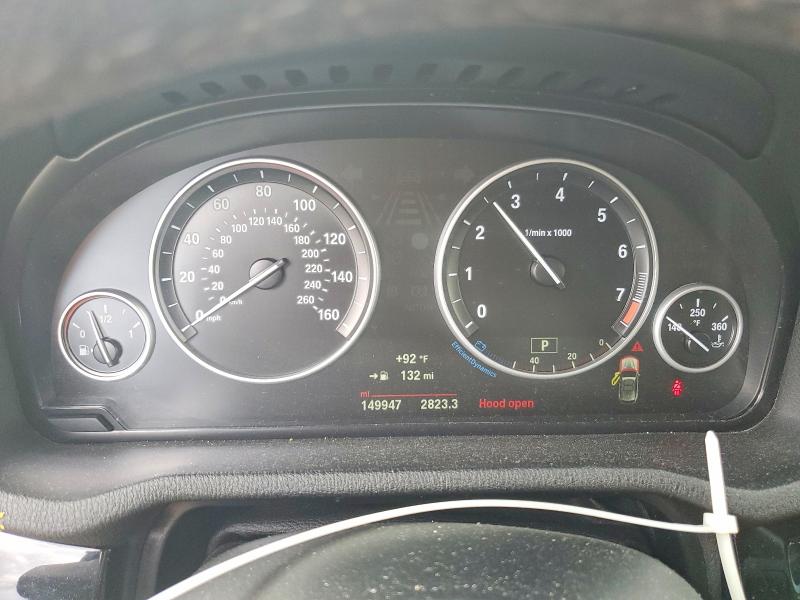 2017 BMW VIN 5UXWX9C52H0T09092 COPART salvage auction — FRONT END, Al - Cert Of Title-Salvage Title, sold $2,150 on 2026-07-28 (photo 9)