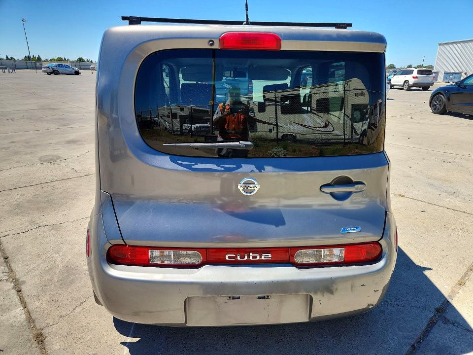 2013 Nissan Cube VIN JN8AZ2KR7DT300550 COPART salvage auction — MINOR DENT/SCRATCHES, Ca - Dis/Dlr/Exp Lien Papers-Salv (P), sold $125 on 2026-07-27 (photo 6)