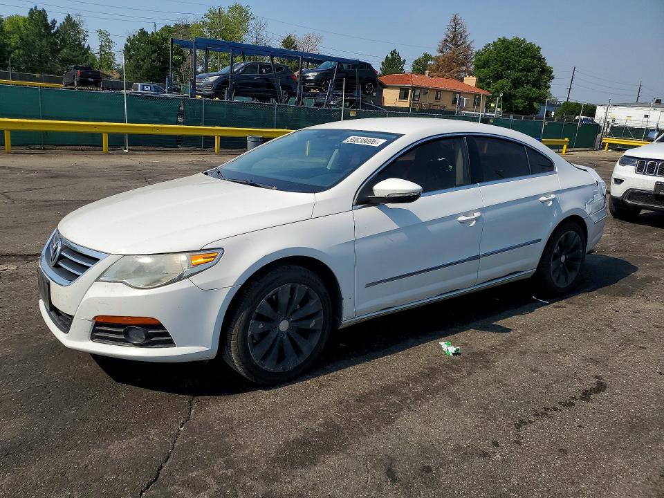 2010 Volkswagen Cc VIN WVWMP7AN3AE557893 COPART salvage auction — REAR END, Co - Salvage Title, sold $350 on 2026-07-14 (photo 1)