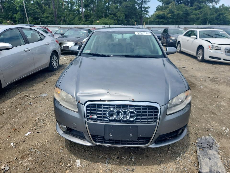 2008 Audi A4 VIN WAUDF78E08A101762 COPART salvage auction — REAR END, Md - Cert Of Salvage < 75% Damage, sold $225 on 2026-07-28 (photo 5)