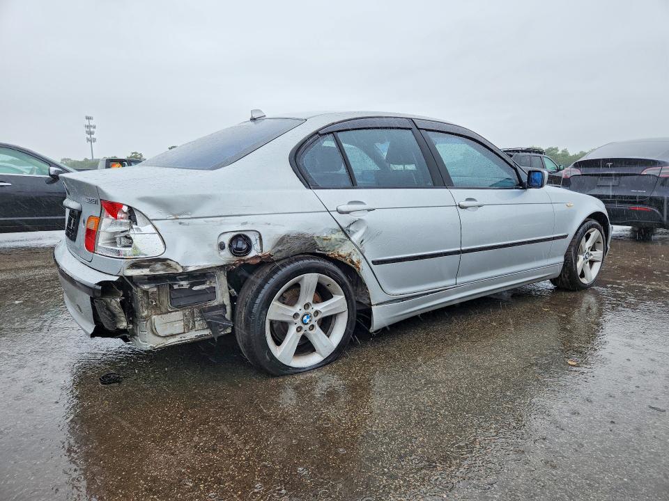 2004 BMW 3er VIN WBAEV33464KR26059 COPART salvage auction — REAR END, NY - MV-907A SALVAGE CERTIFICATE, sold $375 on 2026-07-13 (photo 3)