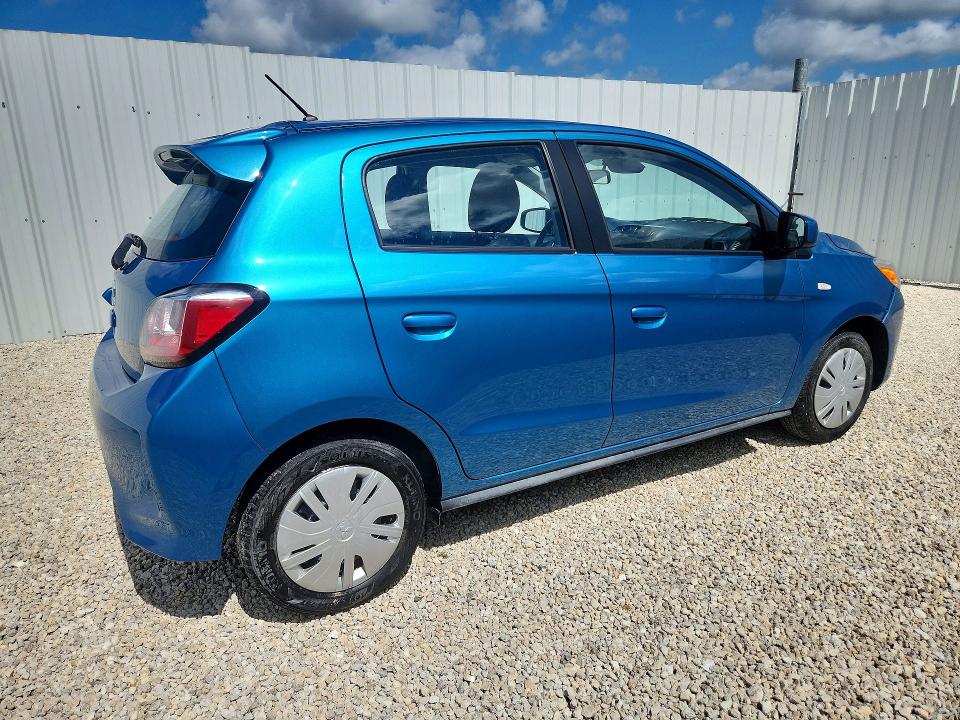 2024 Mitsubishi Mirage VIN ML32AUHJ7RH025005 COPART salvage auction — MINOR DENT/SCRATCHES, Md - Certificate Of Title (P), sold $7,900 on 2026-07-22 (photo 3)