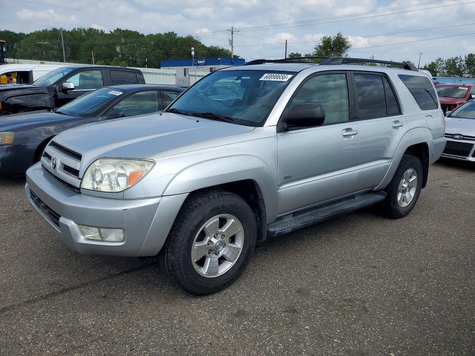 2004 Toyota 4runner VIN JTEZU14R640041910 COPART salvage auction — REAR END, TX - CERTIFICATE OF TITLE, sold $450 on 2026-07-23 (photo 1)