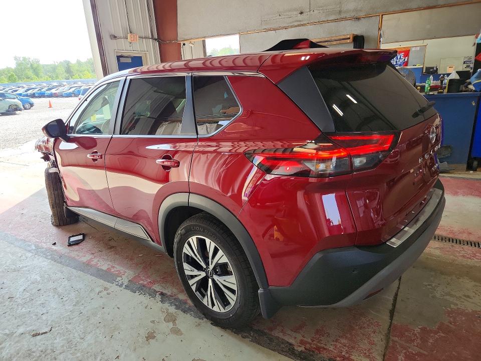 2023 Nissan Rogue VIN JN8BT3BB8PW210924 COPART salvage auction — FRONT END, NY - CERT OF TITLE-SALVAGE (P), sold $2,150 on 2026-07-08 (photo 2)
