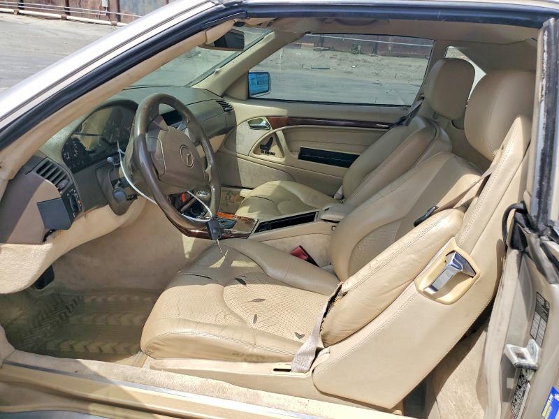 1997 Mercedes-benz Sl-class VIN WDBFA67F0VF151038 COPART salvage auction — REAR END, Ca - Dis/Dlr/Exp Clean W/Salv Hist, sold $1,150 on 2026-07-17 (photo 7)