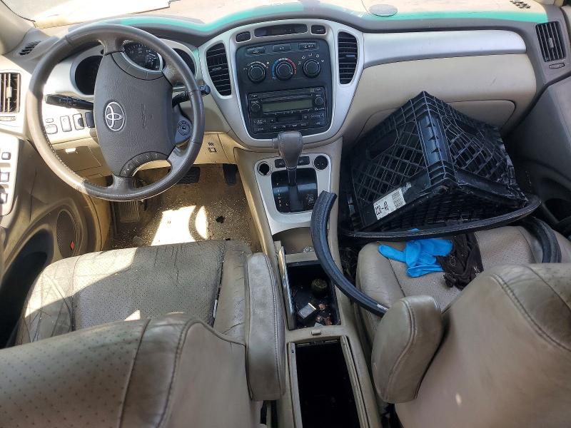 2006 Toyota Highlander VIN JTEDP21A460113521 COPART salvage auction — VANDALISM, CA - SALVAGE CERTIFICATE, sold $90 on 2026-07-27 (photo 8)