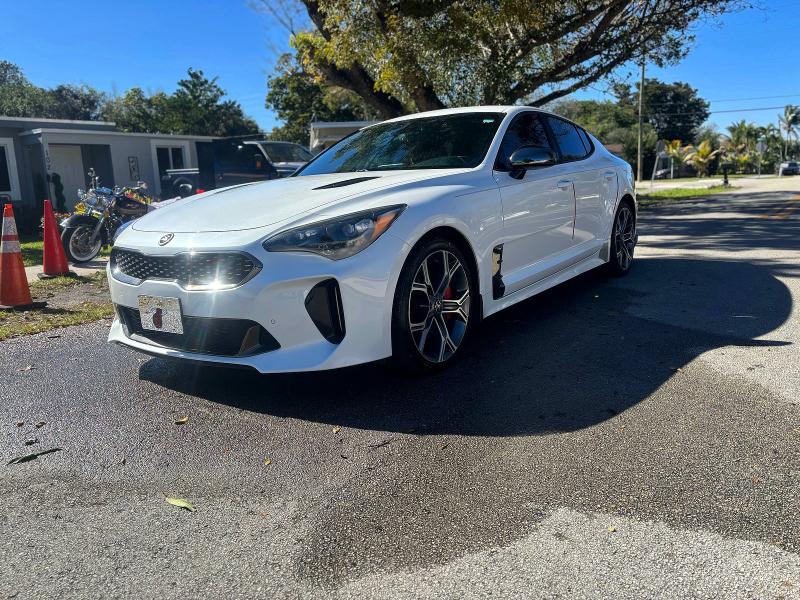 2019 Kia Stinger VIN KNAE35LC2K6052811 COPART salvage auction — NORMAL WEAR, Fl - Certificate Of Destruction (P), sold $950 on 2026-07-18 (photo 2)