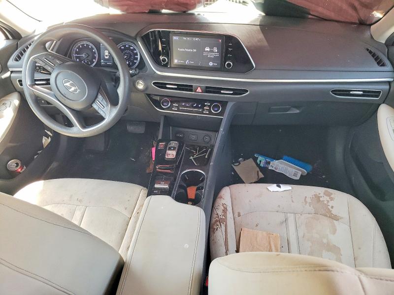 2022 Hyundai Sonata VIN KMHL64JAXNA210659 COPART salvage auction — FRONT END, Va - Cert Of Title - Salvage, sold $4,900 on 2026-07-31 (photo 8)