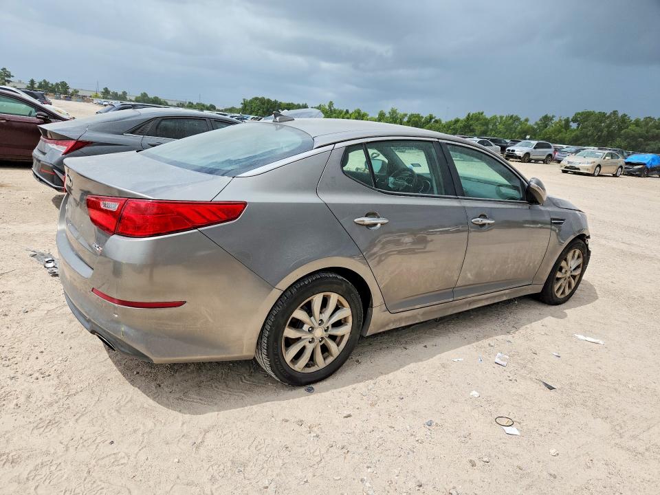 2015 Kia Optima VIN 5XXGN4A74FG510958 COPART salvage auction — FRONT END, Tx - Bonded Rebuilt Salvage, sold $550 on 2026-07-17 (photo 3)