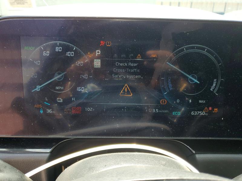 2023 Kia Niro VIN KNDCR3L1XP5073091 COPART salvage auction — FRONT END, VA - CERT OF TITLE - SALVAGE, sold $2,750 on 2026-07-29 (photo 9)