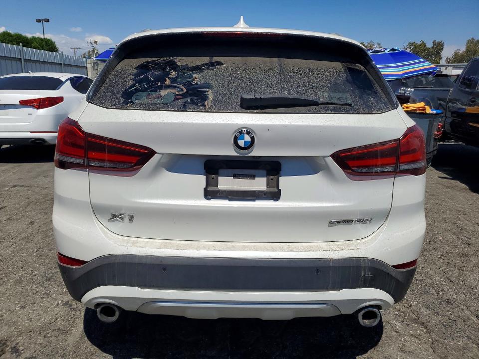 2021 BMW X1 VIN WBXJG7C0XM5T01360 COPART salvage auction — FRONT END, CA - DIS/DLR/EXP ONLY CLEAN TITLE (P), sold $2,550 on 2026-07-27 (photo 6)