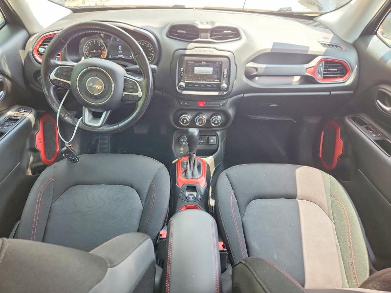 2017 Jeep Renegade VIN ZACCJBCB0HPG53727 COPART salvage auction — BURN, Oh - Cert Of Title-Salvage, sold $1,800 on 2026-08-05 (photo 8)