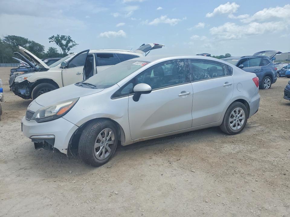 2017 Kia Rio VIN KNADM4A35H6108206 COPART salvage auction — VANDALISM, Ia - Certificate Of Title, sold $1,257 on 2026-07-10 (photo 1)