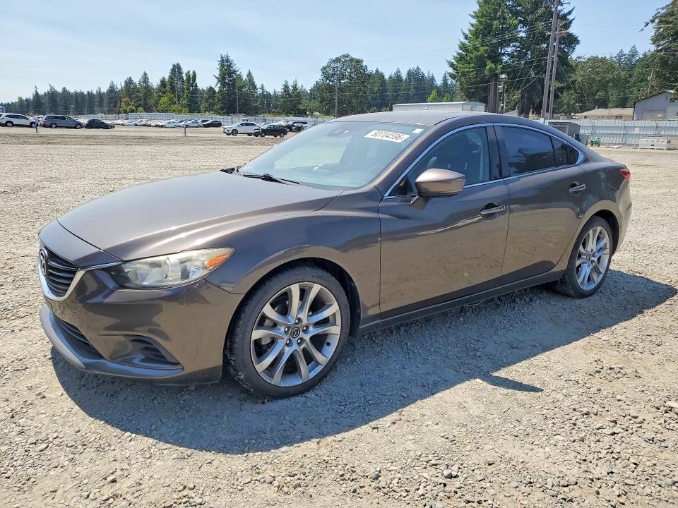 2017 Mazda 6 VIN JM1GL1V50H1141043 COPART salvage auction — SIDE, WA - BILL OF SALE, sold $175 on 2026-07-21 (photo 1)