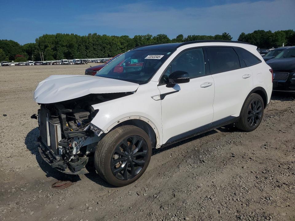 2021 Kia Sorento VIN 5XYRK4LF6MG033898 — COPART salvage auction photo